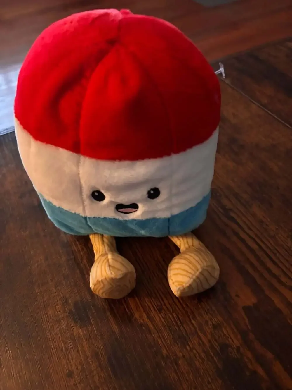 Gigglescape Red White and Blue Popsicle Plush Toy